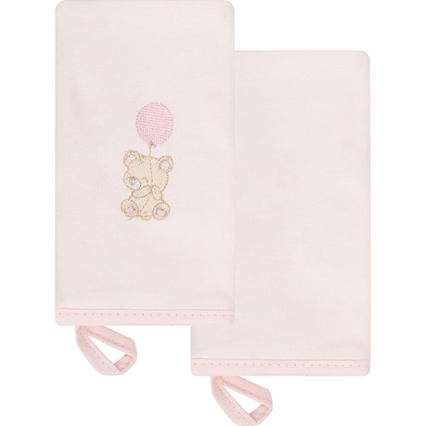 Kit Com 2 Babinhas Hug Encanto Rosa Claro