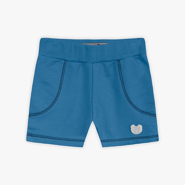 Bermuda Moletom Tigor T Tigre Marisol Azul