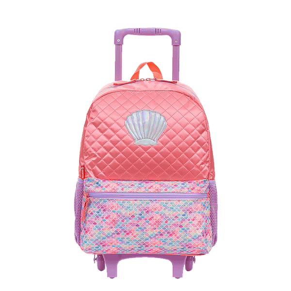 Mochila de Rodinhas Sestini Sem Alça Plus Sereia 3 Colorido