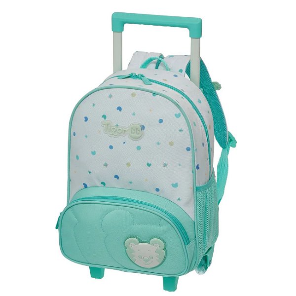 Mochila de Rodinhas Tigor T Tigre Com Alças Espaço Verde