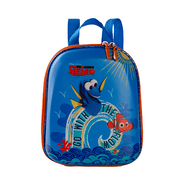 Mochila Pequena Maxtoy Procurando Nemo Azul