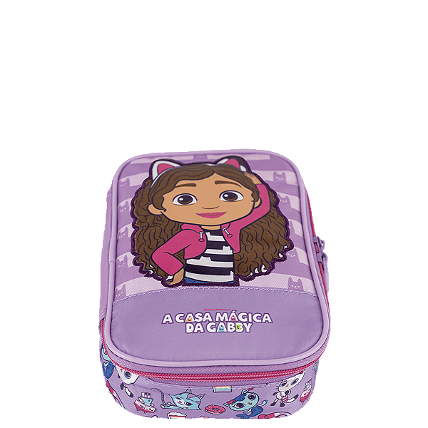 Estojo Box Escolar Sestini Gabby Y Cattitude Colorido