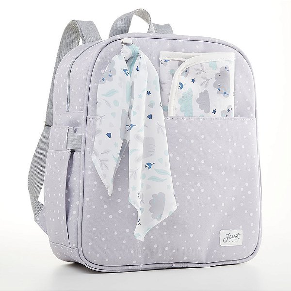 Mochila de Maternidade Just Baby Bunny Cinza