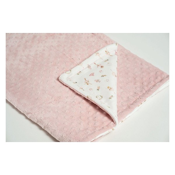 Cobertor Hug Fleece Dots Fun Linha Made Of Magic Rosa