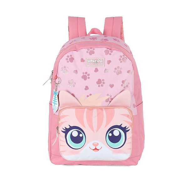 Mochila de Costas Luxcel Up4You Pet Cute Rosa