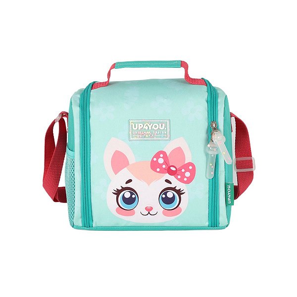 Lancheira Escolar Luxcel Up4You Pet Cute Verde