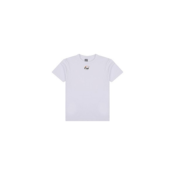 Camiseta Manga Curta Tigor T Tigre Jeans Wear Branco