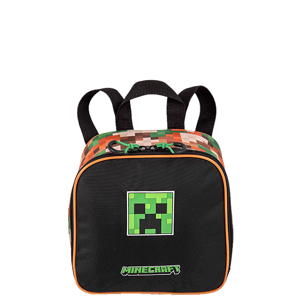 Lancheira Escolar Sestini Minecraft X Outdoors Preto