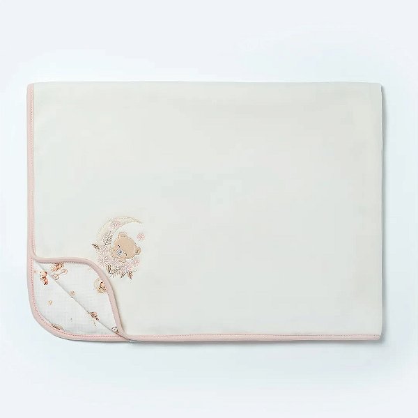 Manta De Soft Hug New Baby Rosa Pêssego