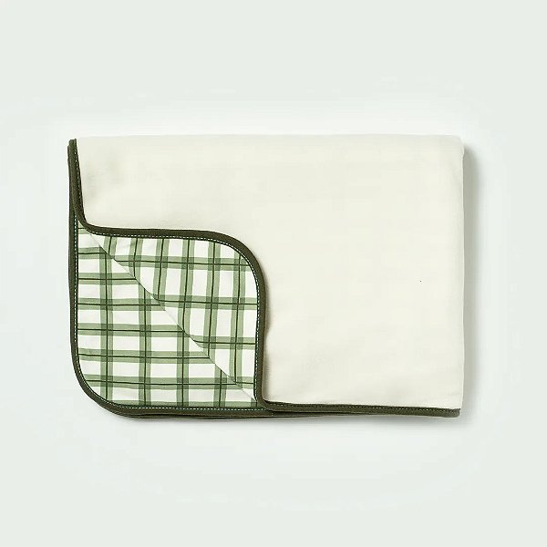 Manta De Soft Hug Camping Verde Musgo