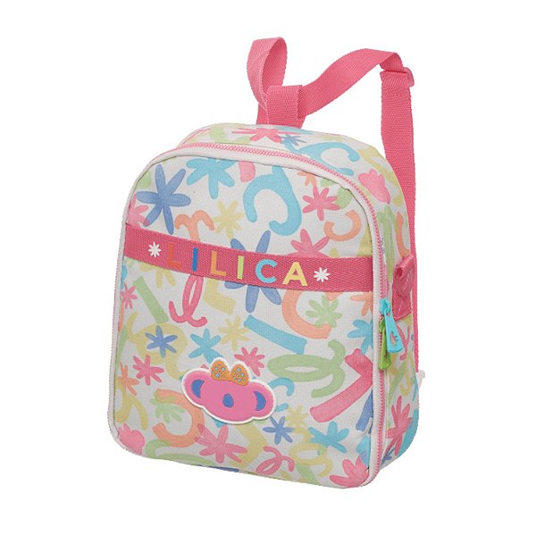 Lancheira de Costas Lilica Ripilica LovIt Florescer Colorido