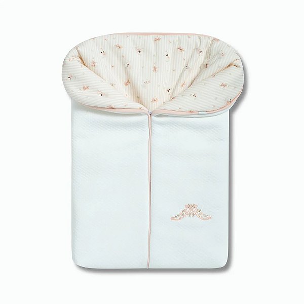 Porta Bebê Hug Jardim Mágico Rosa