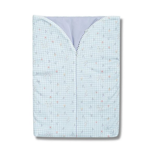 Porta Bebê Hug Doce Campo Lilás