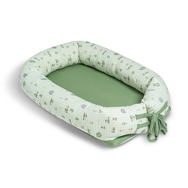 Ninho Redutor de Berço Hug Fazendinha Verde