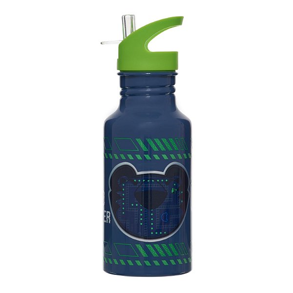 Garrafa de Alumínio Tigor T Tigre Gamer Azul e Verde