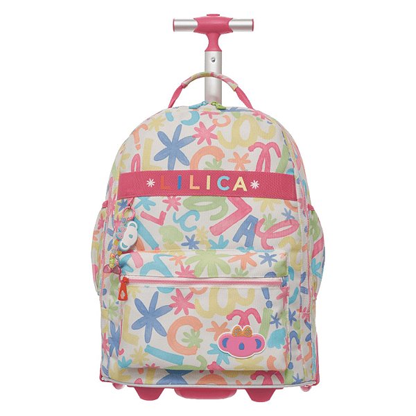 Mochila de Carinho Lilica Ripilica LovIt Tubo Florescer Rosa