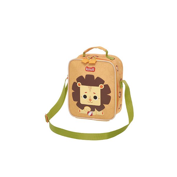 Lancheira Transversal Kouii Pacific Filhotiis Leão Amarelo