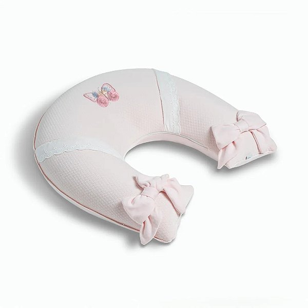 Almofada de Amamentação Hug Bosque Encantado Rosa Magia