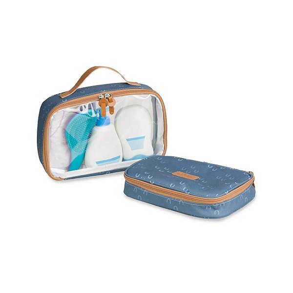 Necessaire Kids Masterbag Dinossauro Azul