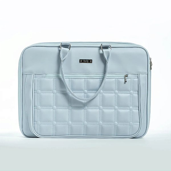 Bolsa de Maternidade Extra Grande Hug Linha Caramelo Azul