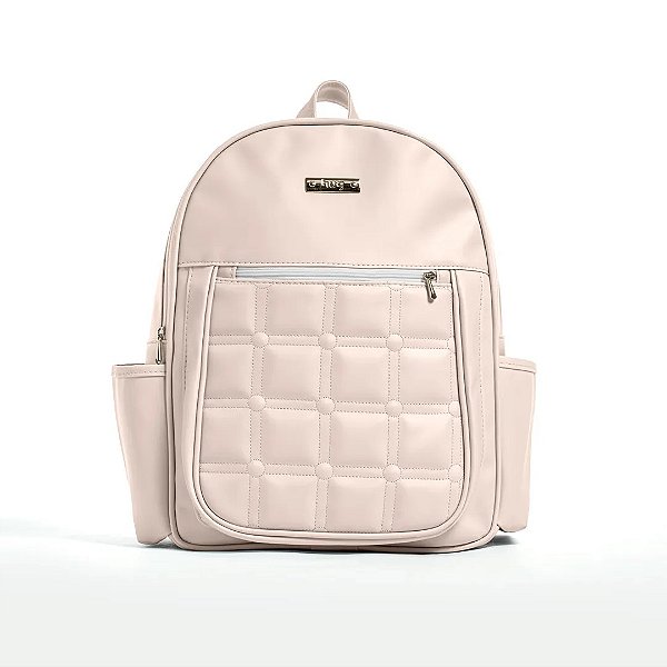Mochila de Maternidade Hug Linha Caramelo Rosa