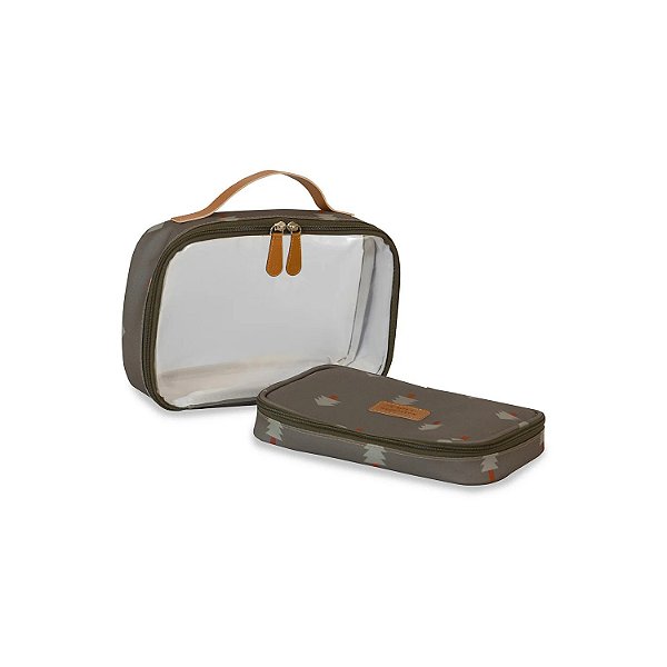 Necessaire Kids Masterbag Bear Verde Oliva