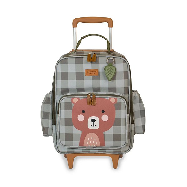 Mochila de Rodinhas MasterBag Bear Verde Oliva