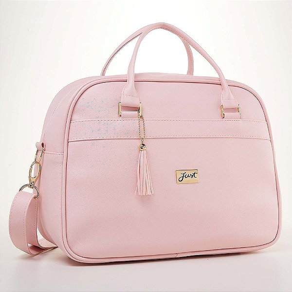 Bolsa de Maternidade Just Baby Milão Slim Rosa