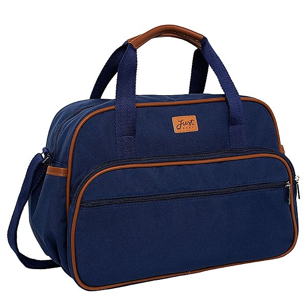 Bolsa de Maternidade Grande Just Baby Denver Azul Marinho