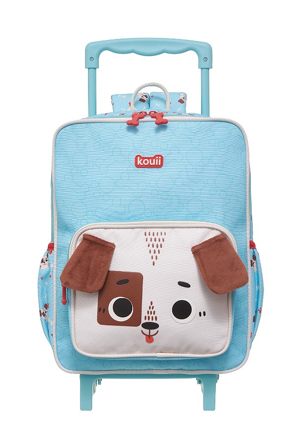 Mochila de Carrinho Com Alça Pacific Filhotiis Cachorro Azul