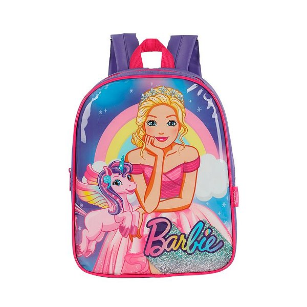 Mochila de Costas Luxcel Petit Barbie Violeta