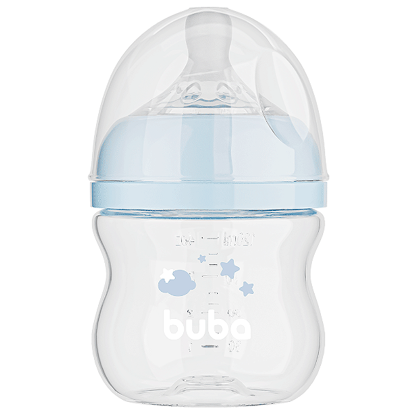 Mamadeira Buba Easy Flow Nuvem 120ml Azul