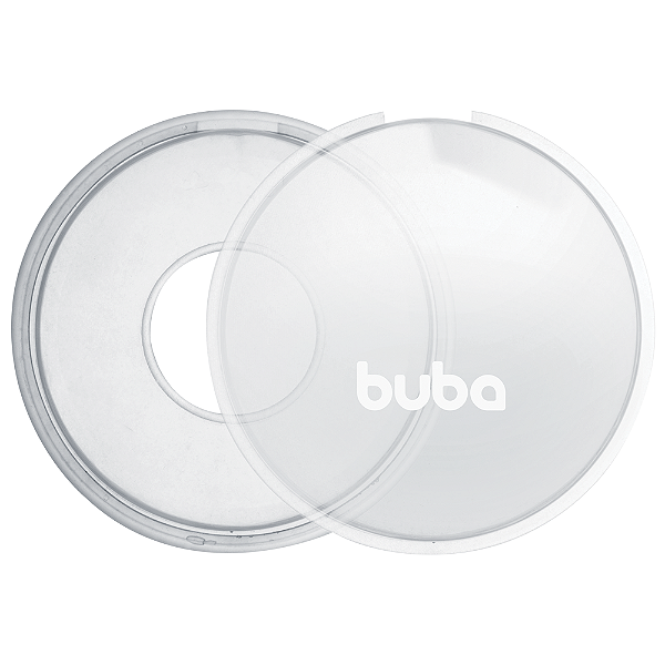 Conchas Protetoras Para Amamentação Buba Transparente