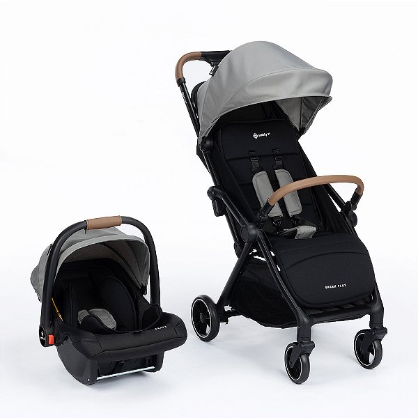 Carrinho de Bebê Safety 1ST Spark Plus Duo Grey Cinza