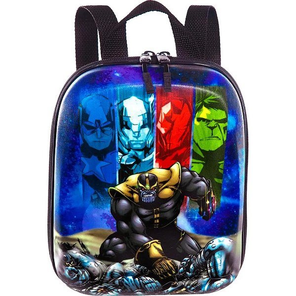 Mochila Pequena Maxtoy Avengers Colorida