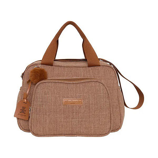 Bolsa de Maternidade Pirulitando Baby Média Memórias Marrom