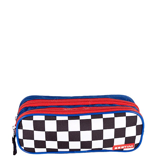 Estojo Escolar Sestini 2 Comp Y Racing Colorido