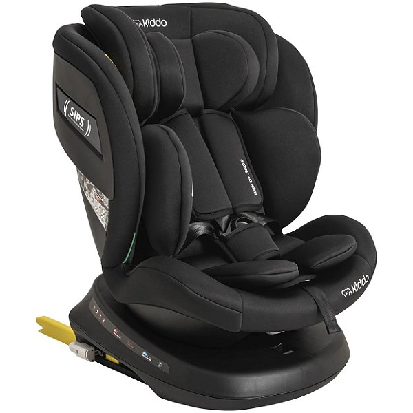 Cadeirinha Para Carro Kiddo Supra 0 a 36Kg Giro 360 Preto