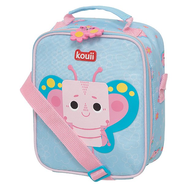 Lancheira Transversal Kouii Pacific Filhotiis Borboleta Azul