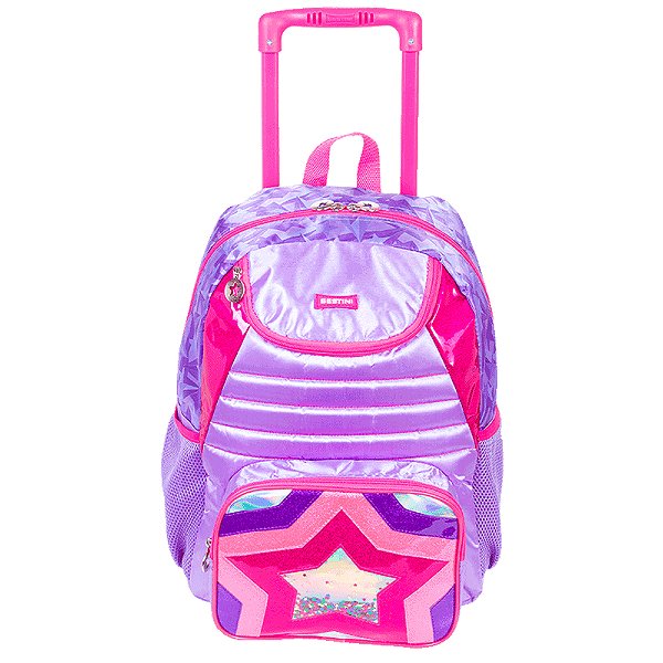Mochila de Rodinhas Sestini Sem Alça Y Star Colorido