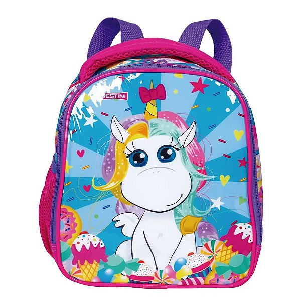 Lancheira Escolar Sestini X Unicórnio Colorido