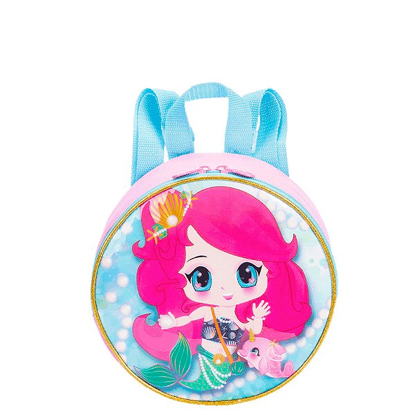 Lancheira Escolar Sestini Y Anime Sereia Colorido