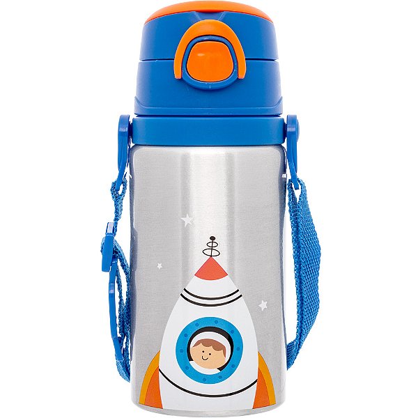 Garrafa de Alumínio Buba Aventuras Astronauta Azul