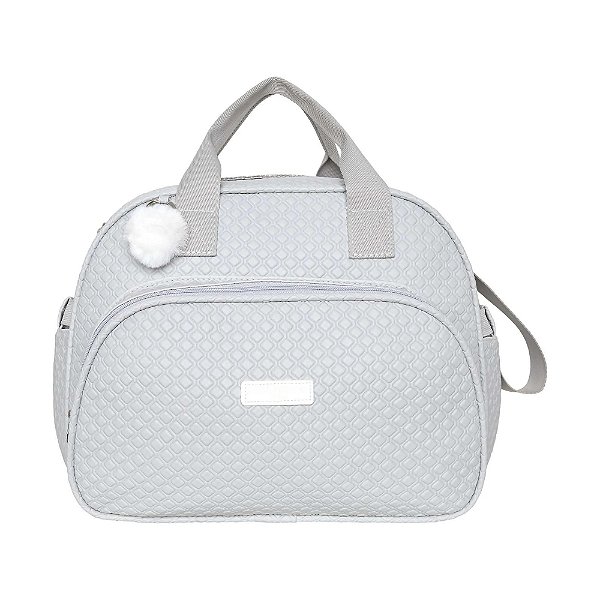 Bolsa de Maternidade Pirulitando Baby GrandeLeveza Cinza