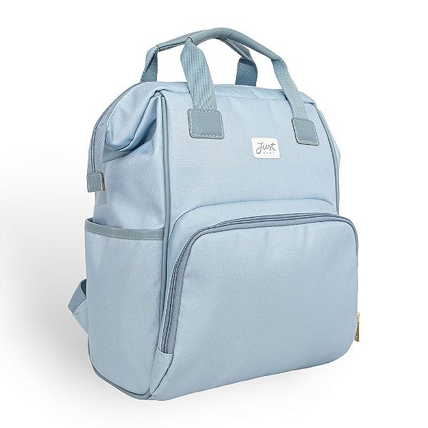 Mochila de Maternidade Just Baby Multifuncional Colorê Azul