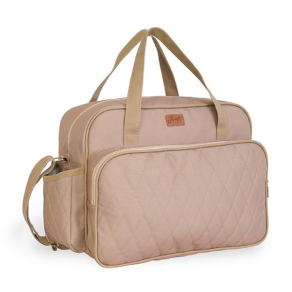 Bolsa de Maternidade Grande Just Baby Colorê Bege