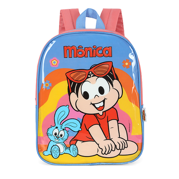Mochila de Costas Luxcel Turma da Mônica Petit Azul