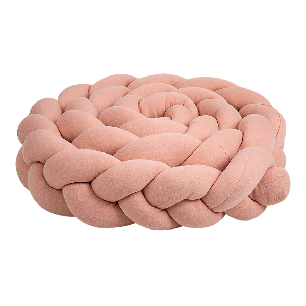 Trança Para Berço Hug Rosa Pêssego
