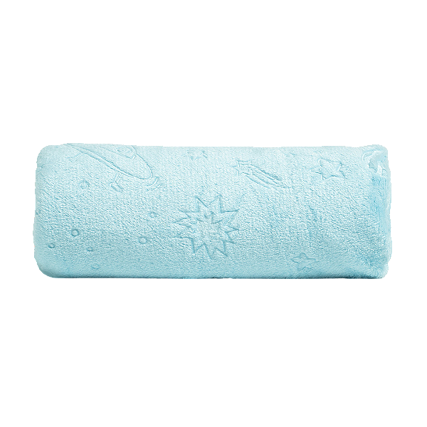 Cobertor Hug Fleece Abraço de Urso Azul