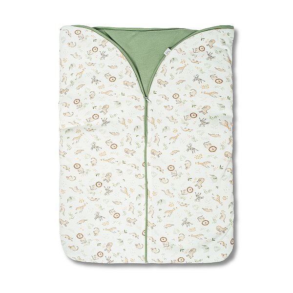 Porta Bebê Hug Diversão Na Selva Verde
